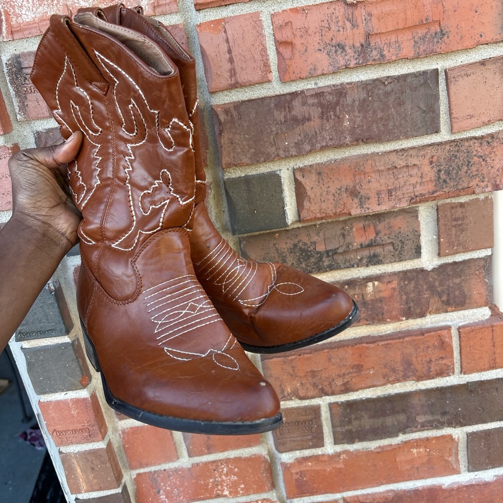 Brown Western Cowboy Boots